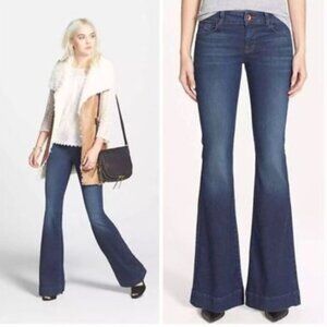 NWT J Brand Y2K Lovestory Low-Rise Bell Bottom Flare Jeans in Perception Sz 27
